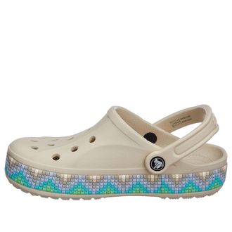 Crocs Bayaband Chevron Band Clogs Stucco Multi 208100-1F8