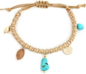 Panacea Turquoise Rope Charm Bracelet at Nordstrom