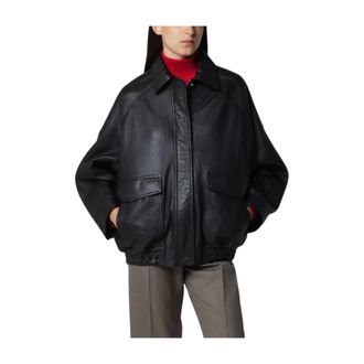 R&oacute;he Aviator Jacket - female - R&oacute;he - Leather Jackets - Black - 2XS - Jackets