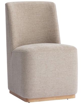 TOV Furniture Tov Furniture Melissa Performance Fabric Rolling Dining Chair