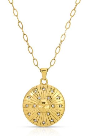 Kozakh Sun Medallion Necklace in Gold at Nordstrom
