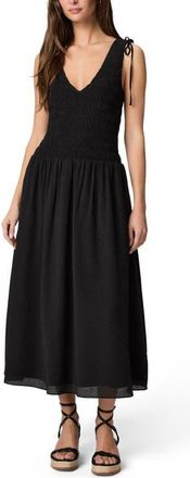 Paige Sebastian Smock Sundress in Black at Nordstrom, Size Xx-Small
