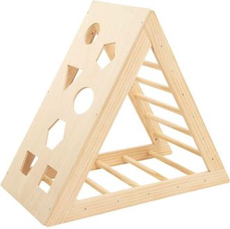 Atmosphera Atmosphera - Tri&aacute;ngulo De Escalada Infantil - Pino - 80x93 Cm Cr&eacute;ateur DInt&eacute;rieur