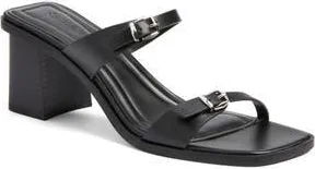 Open Edit Akari Block Heel Sandal in Black at Nordstrom Rack, Size 9.5