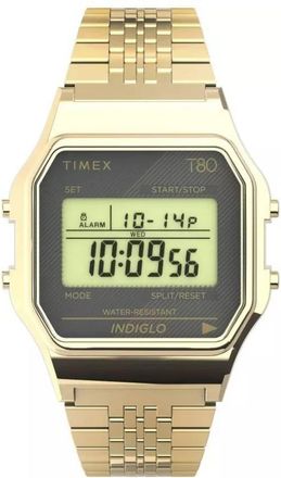 Timex T80 Alarm Quartz Digital Watch TW2U93500YB