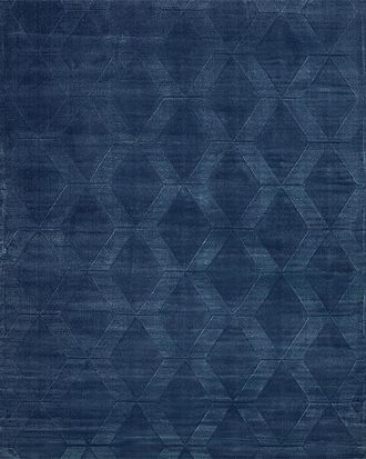 Exquisite Rugs Brunello Hand-Loomed Navy Rug, 12 x 15