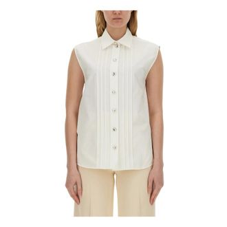 Moschino Camicia - female - Moschino - Shirts - White - M - Blouses & Shirts