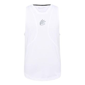 Under Armour Curry Performance Tank White 1362587-100