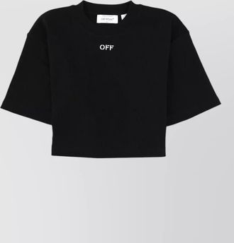 Off-white cropped t-shirt