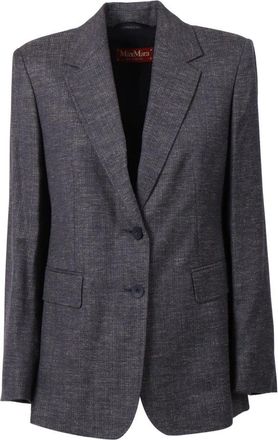 Max Mara Blazers, female, Blue, Size: L Hodeida Blazer