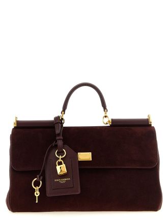 Dolce & Gabbana Bordeaux Calfskin Womens Handbag