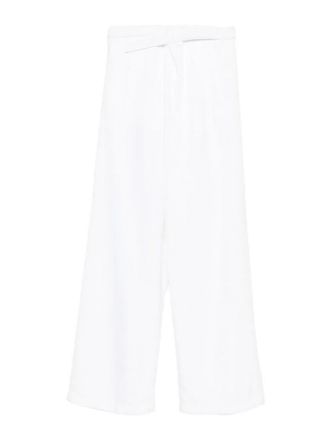 Darkpark Gaia Wide-Leg Belted Tencel Denim
