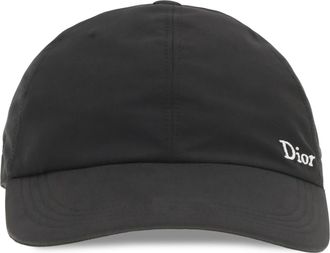 Dior Mens Logo Cap Black Polyester Hat