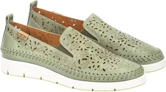 Pikolinos Womens Tenerife Slip-On Moccasins In Mint
