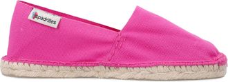 Espadrilles Flache Schuhe Fuchsia