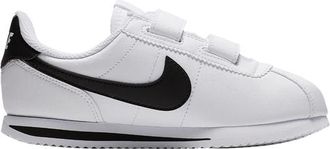 Nike Boys Cortez - Preschool Running Shoes White/Black Size 10.5