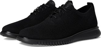 Cole Haan 2.Zerogrand Stitchlite Oxfords Mens Shoes Black/Black : 10.5 D - Medium, Textile