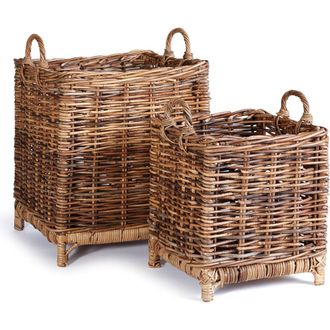 Napa Home & Garden Dalian Baskets, Set Of 2 in Beige at Nordstrom