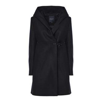Fay Cappotto monopetto - - Coats - Donna - Nero - XS