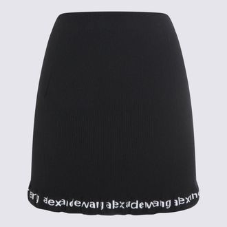 Alexander Wang Womens Skirts Black _100 % Co