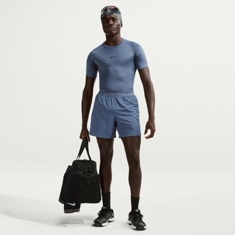 Nike Mens Nike Pro Training Dri-FIT 6 Shorts in Blue | HV0411-491