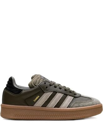 adidas Samba sneakers - men - Calf Leather/Rubber/Calf Leather/Calf Suede - 9.5 - Brown