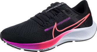 Nike Air Zoom Pegasus 38 Mens Trainers Sneakers Training Shoes CW7356 (Black/Flash Crimson-Off Noir 011) UK9 (EU44)