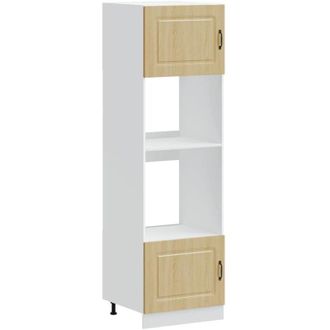 vidaXL Oven Cabinets 2 pcs Kalmar Sonoma Oak Engineered Wood vidaXL