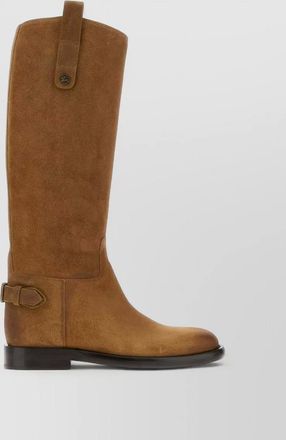 Burberry suede knee-high boots