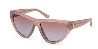 Guess GU00151 57F Womens Sunglasses Brown Size 57