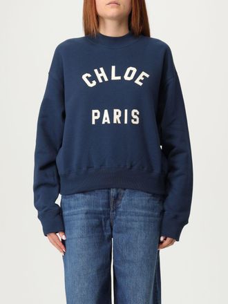 Chlo&eacute; Sweatshirt CHLO&Eacute; Woman color Navy
