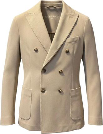 Circolo 1901 Hombre, Chaquetas, Amarillo, Talla: S