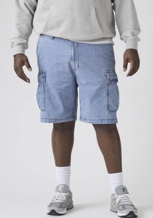 Levi's Plus Cargoshorts LEVIS PLUS, Damen, Gr. 44, N-Gr, only up from here shorts, Web, Obermaterial: 100% Baumwolle, bequem knielang, Hosen Cargoshorts, Sommerho