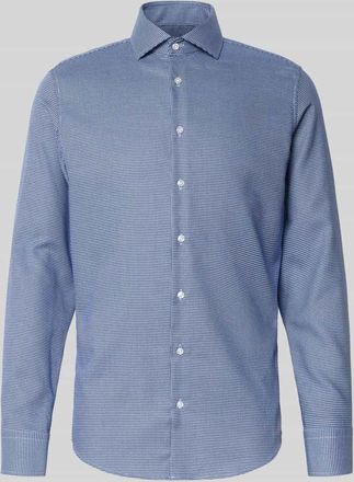 Seidensticker Slim Fit Business-Hemd mit Kentkragen in Royal, Größe 38