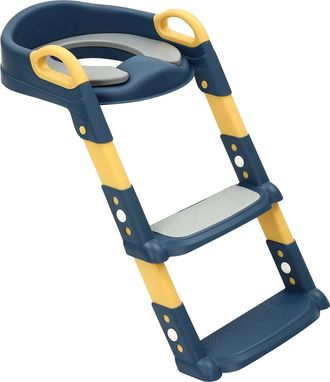 OEM Sedile Wc Regolabile In Altezza, Con Dispositivi Di Sicurezza, Colore Blu