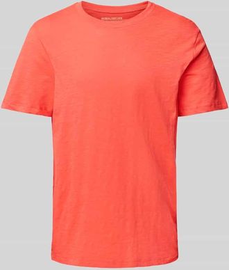 Mc Neal T-Shirt mit geripptem Rundhalsausschnitt in Hellrot, Gr&ouml;&szlig;e XXXL