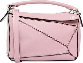 Loewe Pink Small Puzzle Bag
