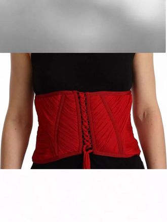 Dolce & Gabbana silk corset top