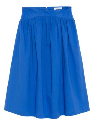Sister Jane Diary gathered midi skirt - Blue
