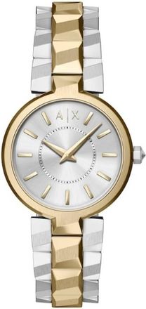 A|X Armani Exchange Audora Quartz Silver Dial Ladies Watch AX4406