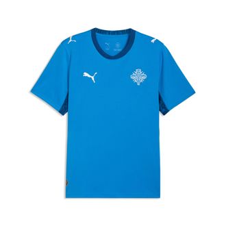 Puma Maglia Home Islanda 2026 da uomo, Accessori, Blu, 3XL