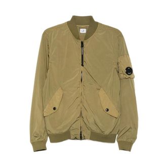 C.P. Company Lens-detail Bomberjack - Heren - Bomber jackets - Groen - M - Jassen