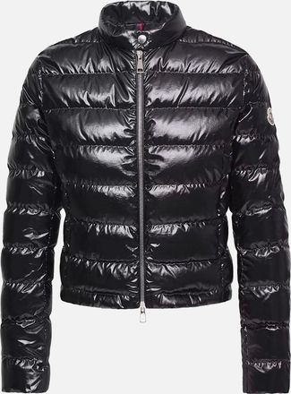 Moncler Womens WOMENS PAPILLON JACKET - Black - Size: 10