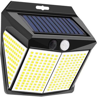 OEM Luci Da Parete Per Giardino - Luce Solare Da Esterno Con Rilevatore Di Movimento - 320 Led, Luce Solare Da Esterno Ip65 Impermeabile, Illuminazione A 