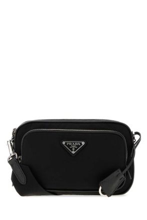 Prada Black Logo Small Crossbody Bag