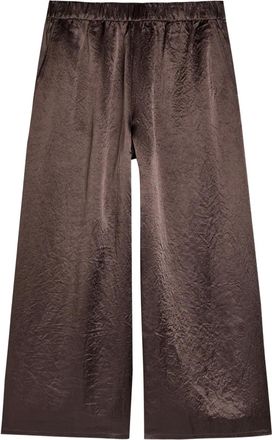 Eileen Fisher Pantaloni a gamba ampia - Marrone