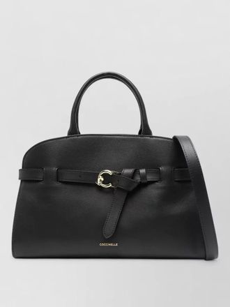 Coccinelle sabine medium shoulder bag top handle strap