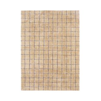 Lorena Canals Alfombra de lana lavable mosaico &aacute;mbar - 230 x 300 cm