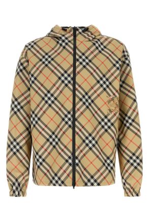 Burberry Embroidered Polyester Reversible Jacket