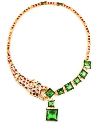 Eyecandy LA Eye Candy La Crystal Statement Necklace